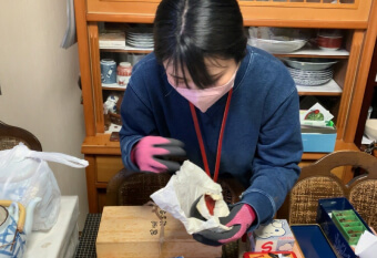 作業(分別仕分け・片づけ)<br>物品査定買取